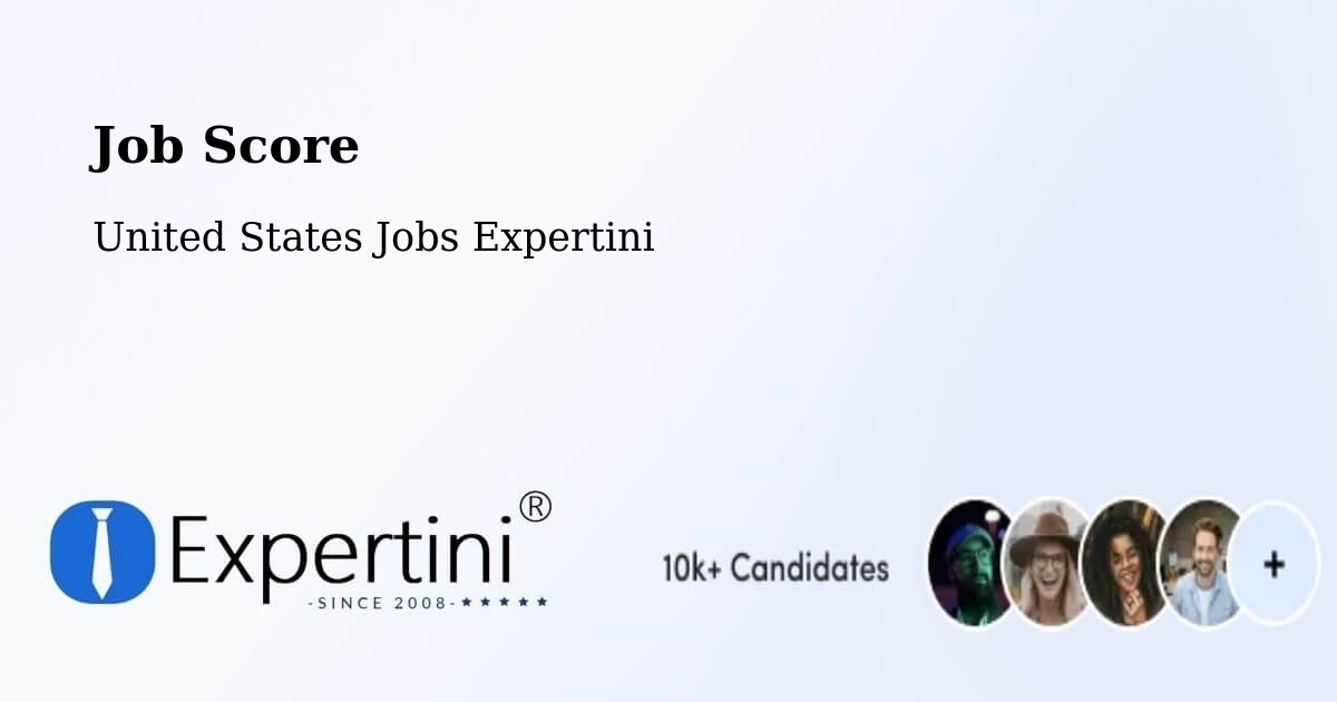 Job Score & Job Description Score Tool – Middlesex - United States Jobs Expertini
